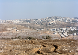 Fotografía del paisaje palestino tomada por la artista Saja Quttaineh en 2021