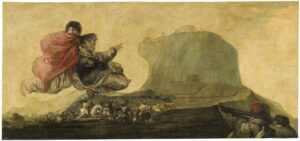 'Asmodea' de Goya en el Museo Nacional del Prado