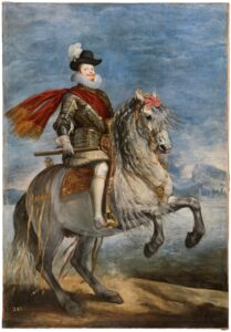 'Felipe III, a caballo' de Velázquez en el Museo Nacional del Prado