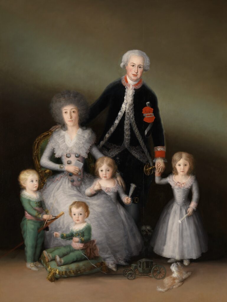 'Los duques de Osuna y sus hijos' de Goya en el Museo del Prado