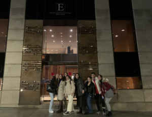 Los alumnos del Máster en el Auditorio Sony