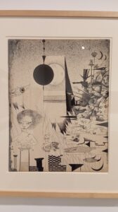 Grabado de Tápies. (1950)