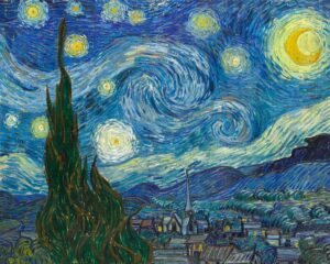 La Noche Estrellada, Van Gogh (1889)
