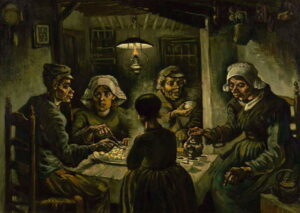 'Los comedores de patatas' Van Gogh, 1885