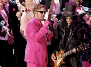 Ryan Gosling y Slash en I'm just Ken en los Osca