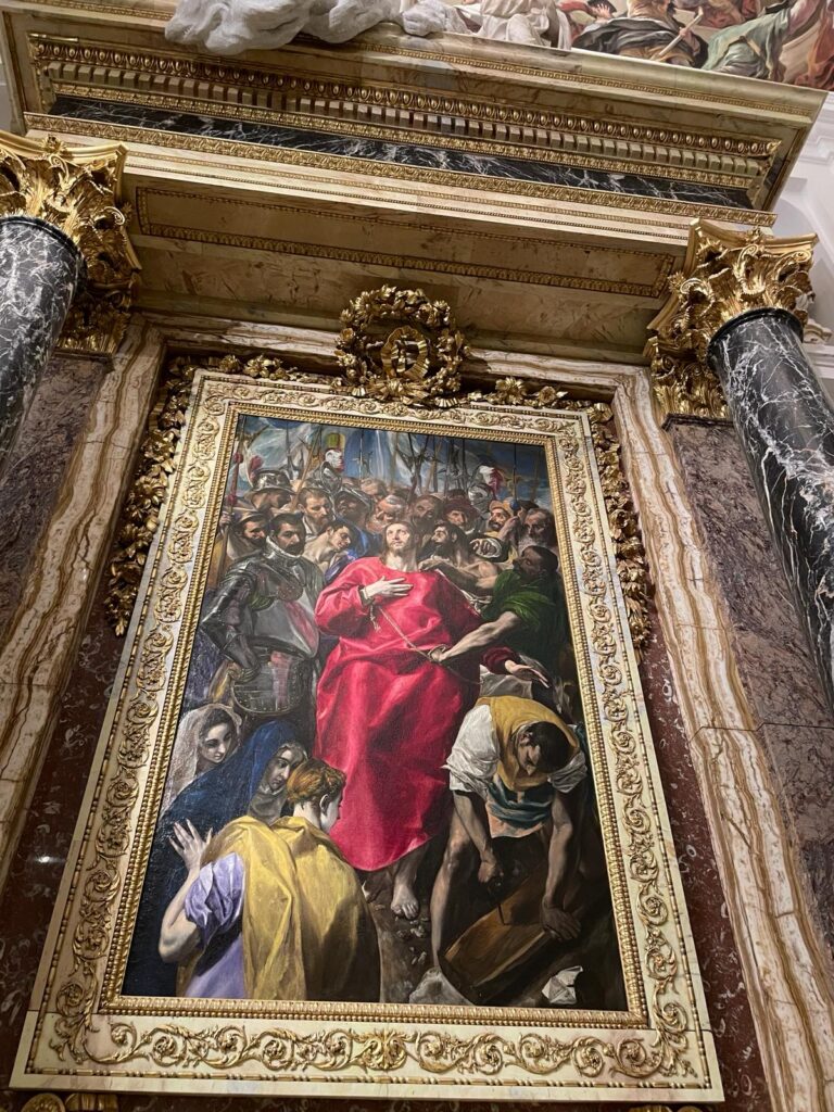 El expolio de Cristo, El Greco