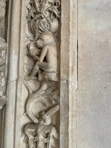Detalle columna Monasterio San Juan de los Reyes