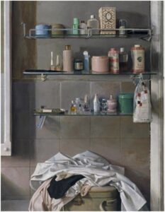 Cuarto de baño (1968), Isabel Quintanilla
