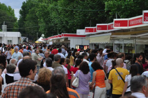 Imagen de la feria del libro de Madrid