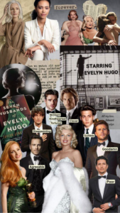 Collage 'Los siete maridos de Evelyn Hugo'