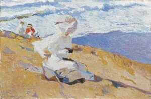 'Instantánea, Biarritz', Joaquín Sorolla. Foto: Galería de las Colecciones Reales