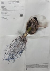 Dibujo de light, exposición de Juan Zamora en Espacio Valverde