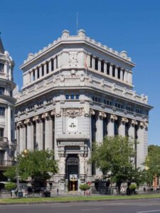 Vista del edificio Cervantes