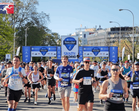 Salida Maratón Madrid 2025