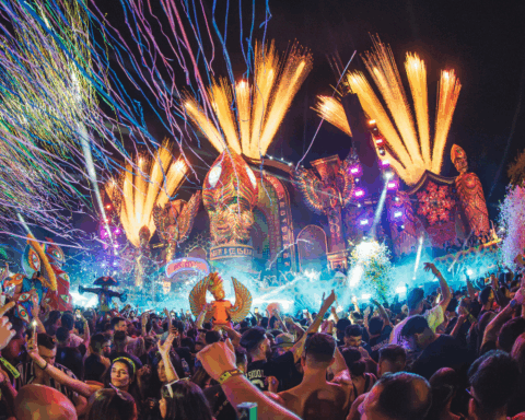 elrow Town Festival 2025 escenario Hallucinarium. Cortesía de elrow festival.