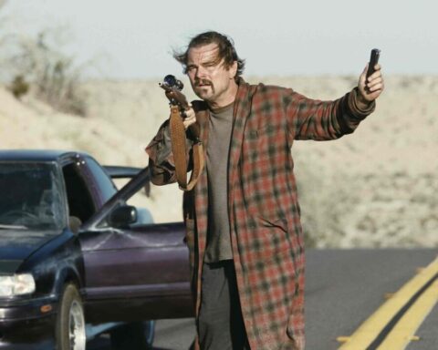 Leonardo DiCaprio en 'Una batalla tras otra'. / Warner Bros