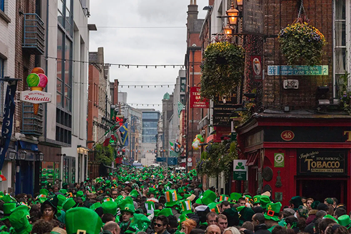 Dublin en San Patricio / Fuente: Temple Bar