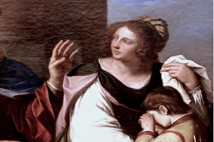 Abraham repudia a Agar e Ismael (1657) / Fuente: Amazon