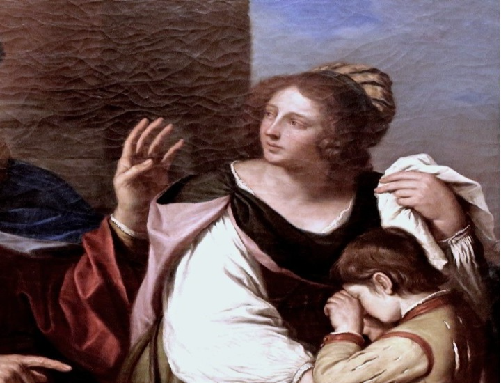 Abraham repudia a Agar e Ismael (1657) / Fuente: Amazon