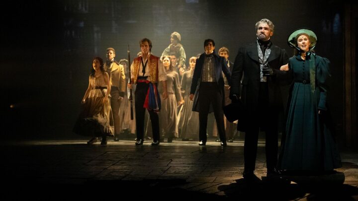 Una escena de Los Miserables