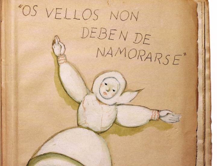 Portada de 'Os vellos non deben de namorarse' | González