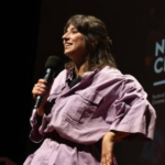 Anxos Fazáns en el estreno de As liñas descontinuas | A. Lorenzo